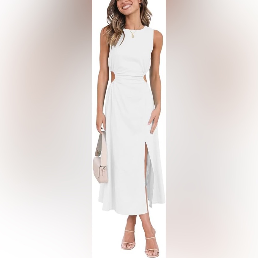 Summer white dress from Lillusory in small.